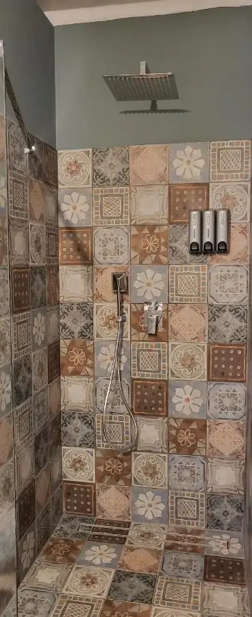 Small apartment shower