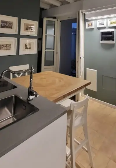 Small apartment kitchen